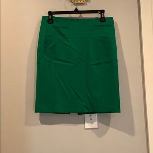 Express green pencil skirt